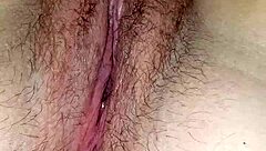 Solo spreading pussy