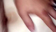 Horny skinny friend gets very wet