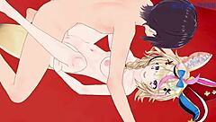 Himemori Luna and Omaru Polka have intense hentai sex