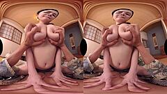 emotional asian sleepover scene