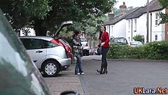 i watch british babe in stockings sucking big cock