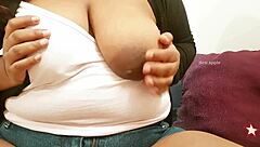 does asian aunty have big boobs?