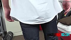 i took virgin ass in interracial gay office sex