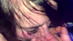Voluptuous white woman takes a hard pounding from a well-endowed Mexican