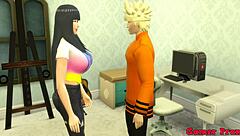 Naruto Helps Hinata with Intense Sex