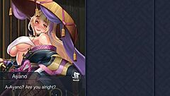 Seductive Ayanos gets possessed by a horny demon for wild sex magic