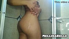Mellinabelle Enjoys Intense Masturbation In Hot Bath