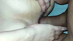 branquinha safada, the brunette amateur with big ass, gets anal assfucked in the motel