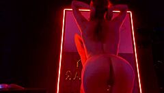 Slut in torn tights FINGERING PUSSY with vibrator