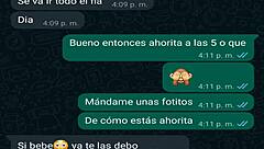 WhatsApp Chat with Cheating Neighbor Selling for Clothes 😏