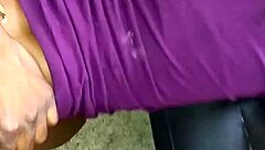 Hard pounding of a sexy black woman after her partner's birthday gift failed to impress