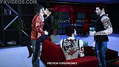 This 3D Hentai Has Wild Group Banging