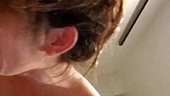 japanese girl giving blowjob to cock