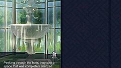 i explore diva mikami's big ass with wooden dildo in kinky hentai