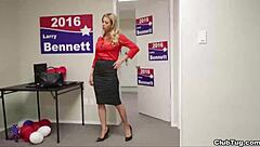 Super Hot Milf Gives POV Handjob To Monster Cock!