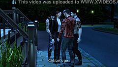 This 3D Hentai Has Wild Group Banging