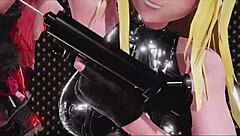 return to lewd futanari action in this hentai anime