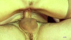 A well-endowed woman enjoys having sex with various men in every possible position
