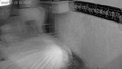 Latina girl orgasms from ass caress!