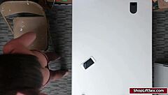 Avi Caught Shoplifting And Gets Her Ass Fucked