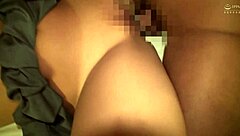 Shy Japanese JK with big tits cums hard in amateur sex