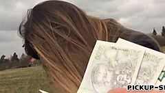 small tits blond teen 18+ visits pawn man for public encounter