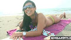 Latina beauty with perfect curves in Spanish and European porn