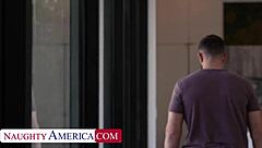 i get oiled by dad's neighbor and ask him to fuck me