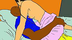 Oh, this lonely African nailcutter is so horny, craving some wild fetish action with feet and ass!