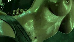 Bitch Loves Sperm Facial Cumshot