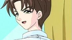 Anime teen gets roughly fucked in her tight pussy