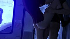 Passionate redhead enjoys standing foot fetish with deep throat and intense cumming