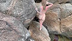 Liberal Couple from Curitiba Bangs on Public Trail