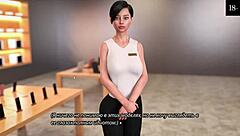 Petite 18+ Teacher Plays Naughty in Cute Roommate Game Part 2