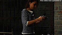 Seduced and dominated: Bound European beauty's intense massage and bath scene