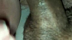 In This Webcam Couple Scene, The Babe Sucks A Big Cock Close Up Like A Slut