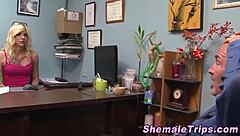 Hot ladyboy guzzles spunk after intense anal and rimjob in high definition