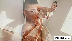 Hot Brunette Jezebelle Bond Intensely Teases and Fingers Her Wet Pussy