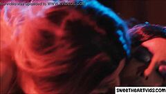 Lesbian Milfs Fuck Intensely In Dark Room.