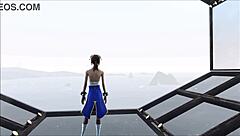 fallout 4 fashion number 204 with cute brunette in hentai cartoon anime game