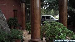 gorgeous lesbian babe orally pleases her girlfriend.