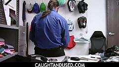 sexy petite teen thief madison hart fucked in front of bf