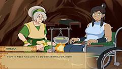 trainer licks pussy in four elements love story