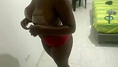 Secretly recorded footage of women trying on clothes in the dressing room