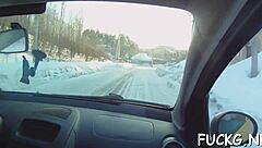 That lad in spy glasses picks up a teen for some rough oral action