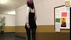 Shauna loves sucking monster cock at gym