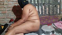 Indian Girl Fingers Herself To Orgasm On Chair!