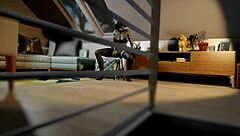 Alcina Dimitrescu Riding Dildo In Resident Evil Village Parody!