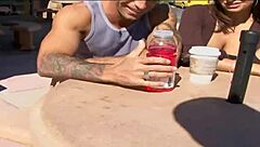 Curvy chubby milf claudia valentine in heels shows big tits and shaved pussy