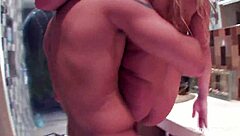 Shyla Stylez oiled up for teasing